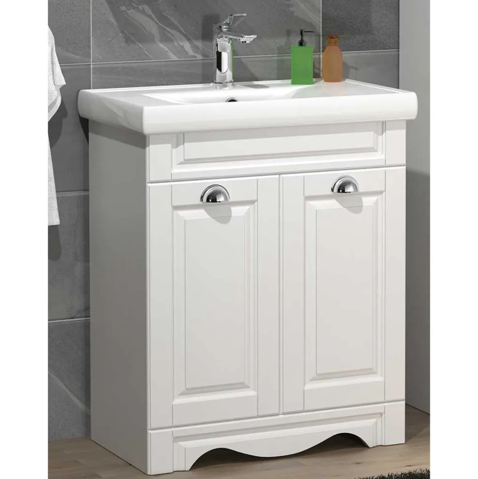 Waschtisch mit Doppeltür und Becken - Akira