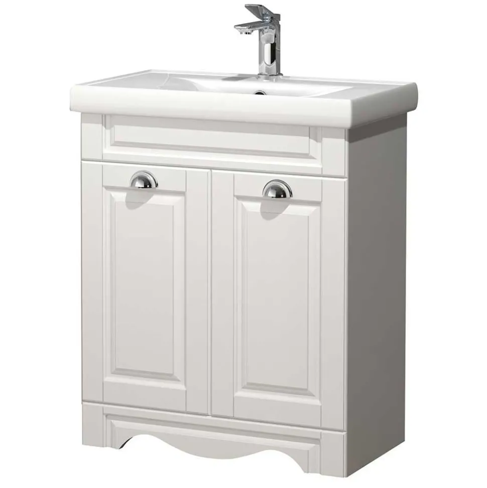 Waschtisch mit Doppeltür und Becken - Akira