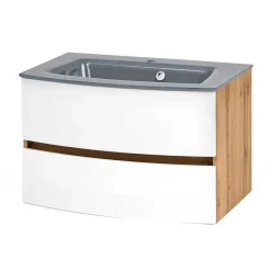 Waschtisch mit Glas Einlassbecken - Neuvana