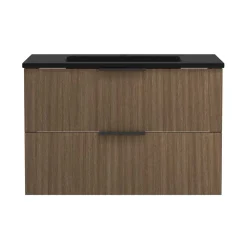 Waschtisch mit schwarzem Einbaubecken - Ucaida