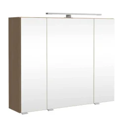 Waschtisch Set mit Midischrank fürs Bad - Leitha (dreiteilig)