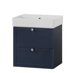 Waschtischkonsole in Dunkelblau - Canyon