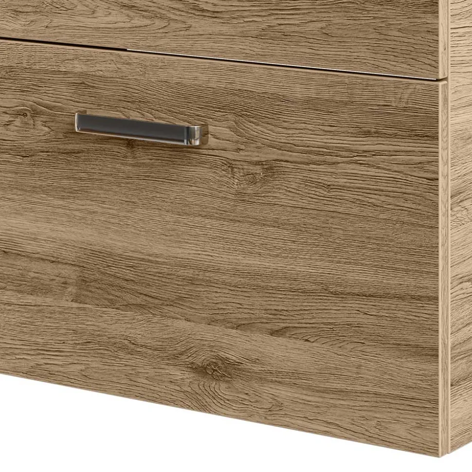 Waschtischkonsole in Holzoptik - Lemi