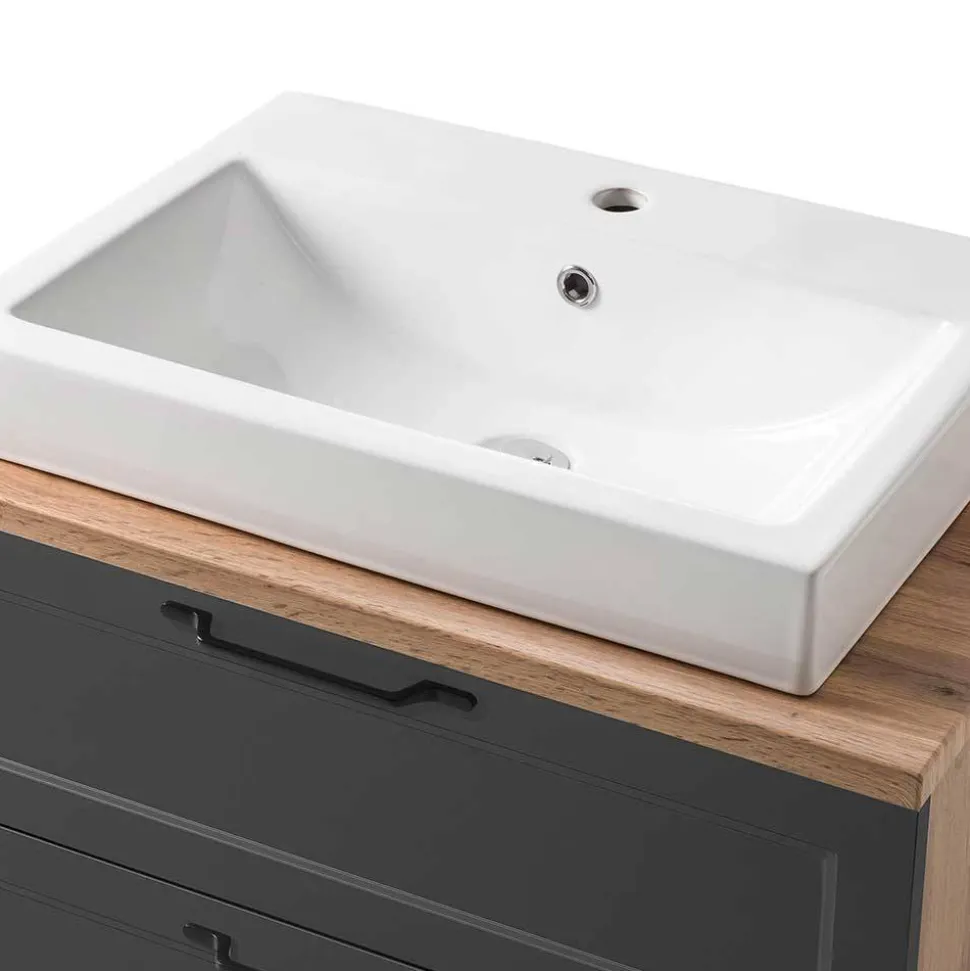 Waschtischkonsole mit Aufsatzbecken - Novelya