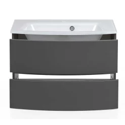 Waschtischkonsole mit Einlass-Waschbecken - Natarivos