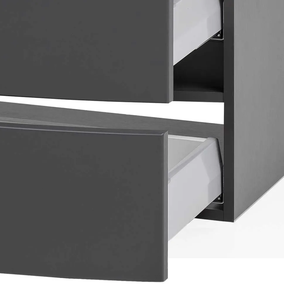 Waschtischkonsole mit Einlass-Waschbecken - Natarivos