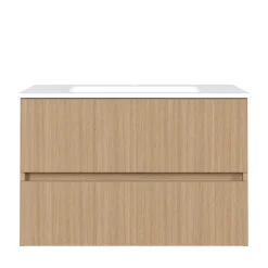 Waschtischkonsole mit Einlasswaschbecken - Vibulam