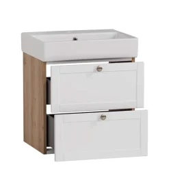 Waschtischkonsole mit Keramik-Aufsatzwaschbecken - Traciana