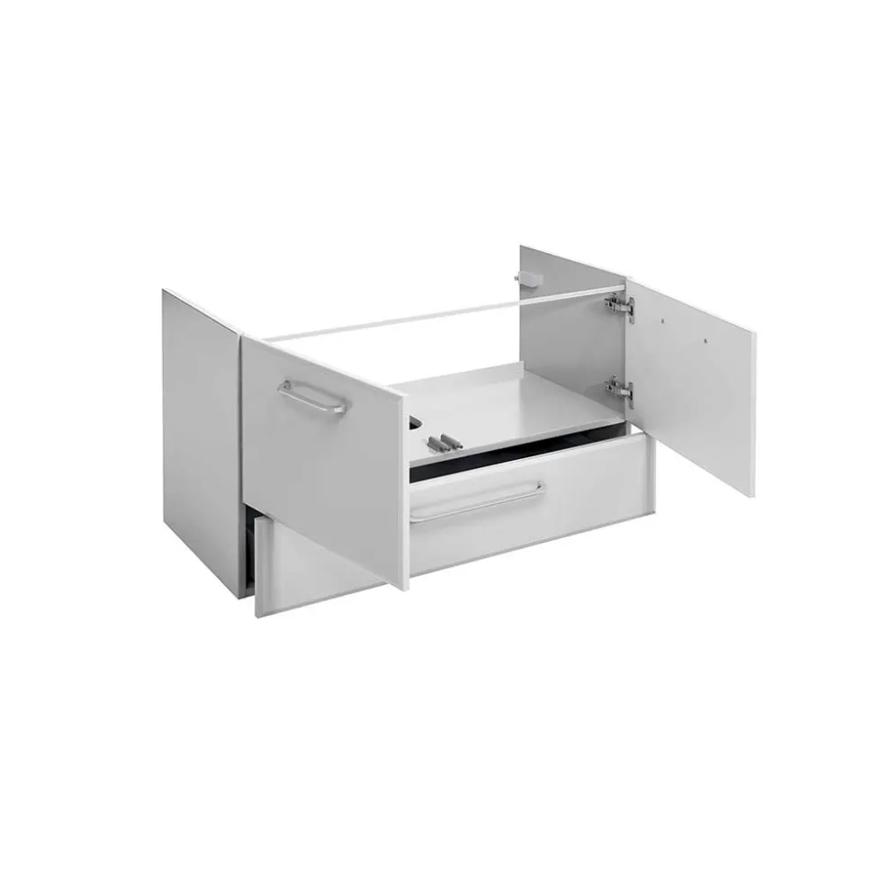 Waschtisch-Konsole mit Keramikbecken - Estateas