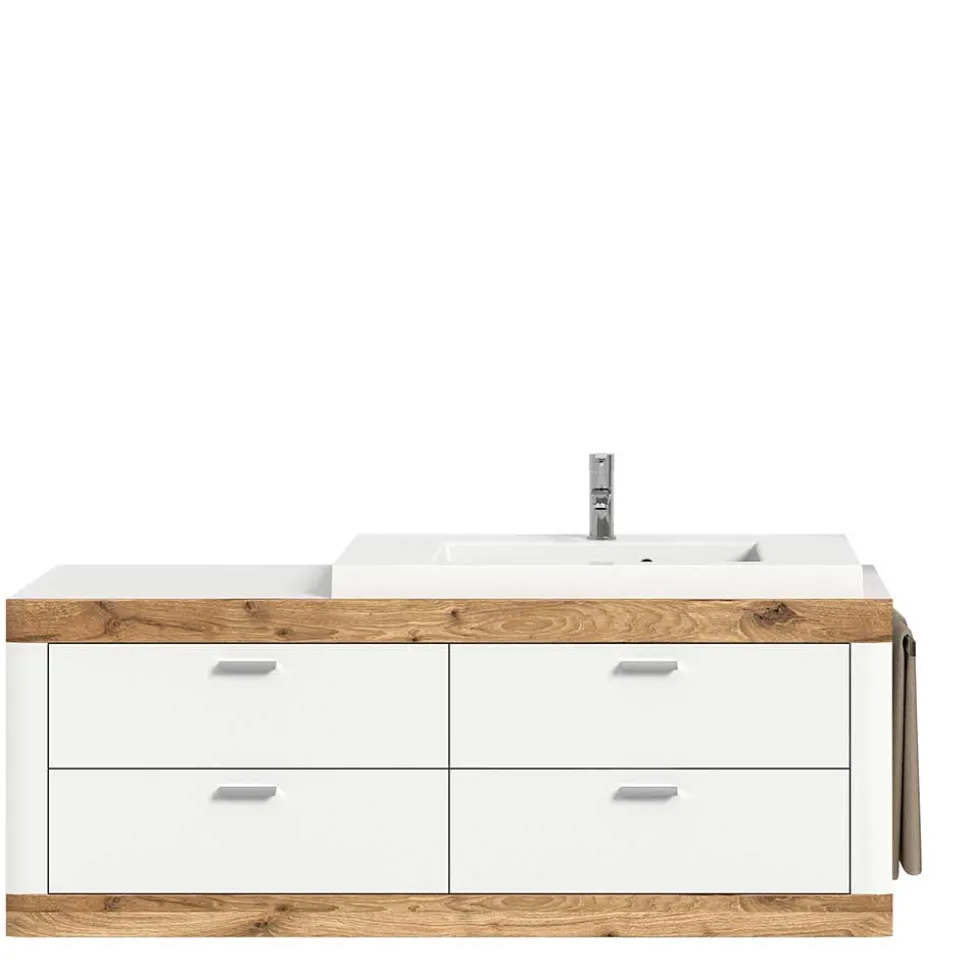 Waschtischkonsole mit Waschbecken und Handttuchhalter - Hihat