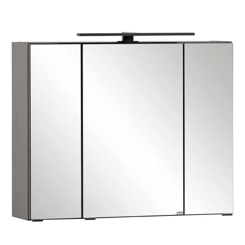 Waschtischkonsole und Spiegelschrank Set - Novelya (zweiteilig)