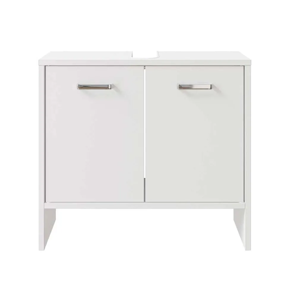 Waschtischunterbau in Weiß - Vaola
