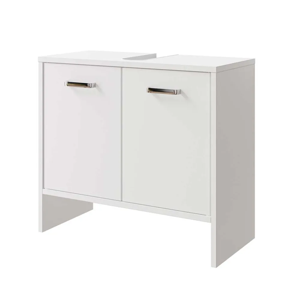 Waschtischunterbau in Weiß - Vaola