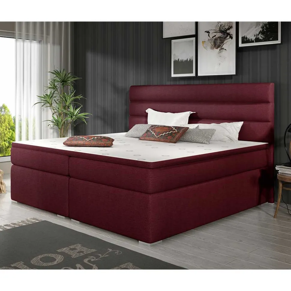 Webstoff Boxbett in Magenta - Kitchin