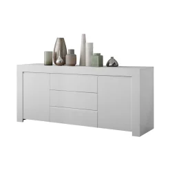 Weiß lackiertes Sideboard mit 184 cm Breite - Mikes I