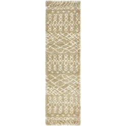 Weicher Läufer Teppich abstrakt gemustert - Sofia