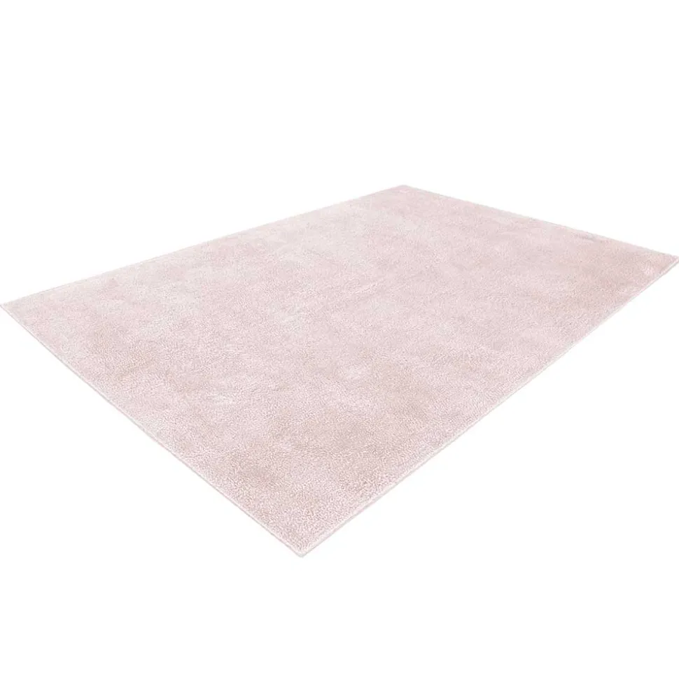 Weicher Teppich in hellem Rosa - Henrika