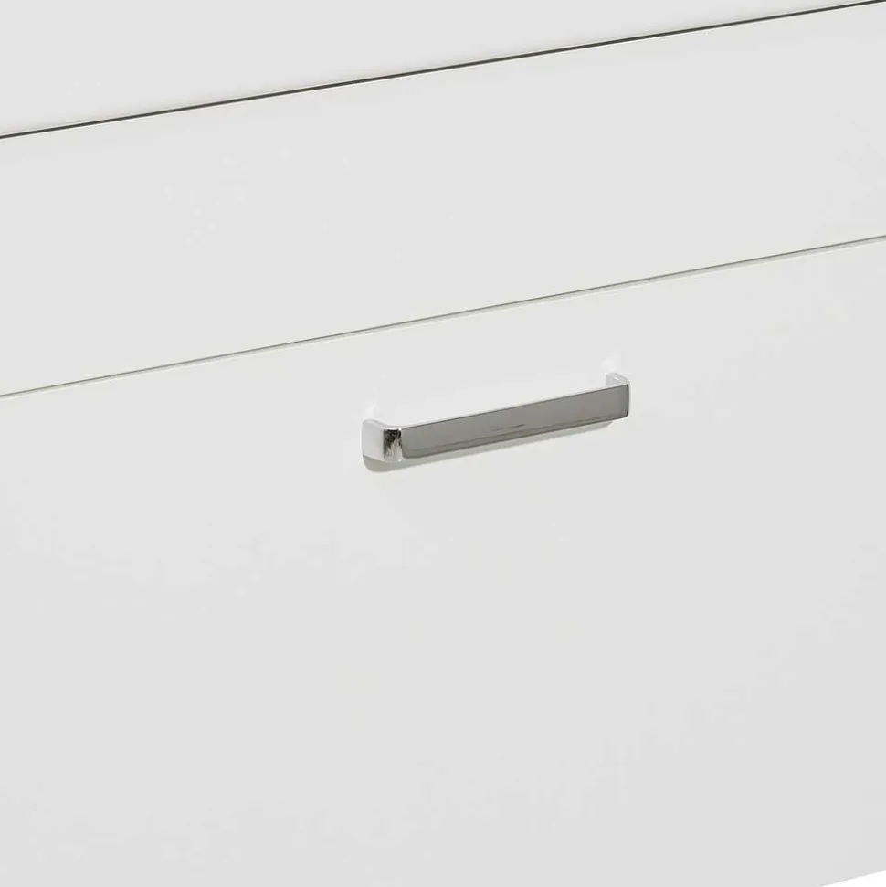 Weiße Badeinrichtung Möbelset - Ardin (vierteilig)