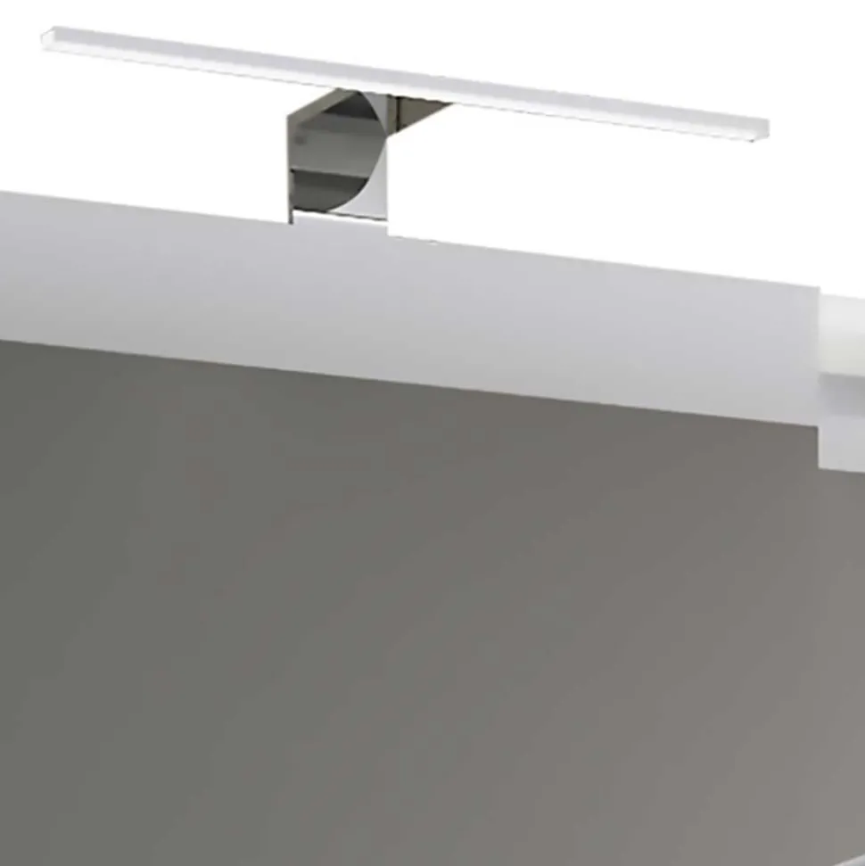 Weiße Badeinrichtung mit Doppel-Waschtisch - Matsu (vierteilig)