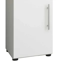 Weiße Badmöbel Kombination Set - Sua (vierteilig)