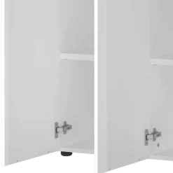 Weiße Büromöbel Kombination - Sparkle (vierteilig)