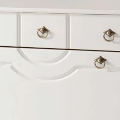 Weiße Flurmöbel im Landhausstil - Vesrav (dreiteilig)