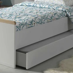 Weiße Jugendzimmermöbel im Set - Eldrus (sechsteilig)