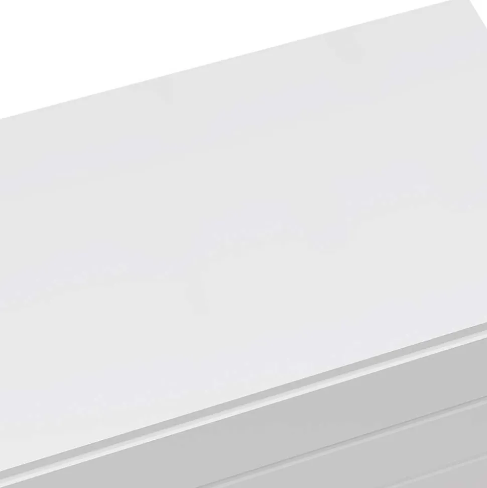 Weiße Kommode mit niedrigen Haarnadel Beinen - Vair