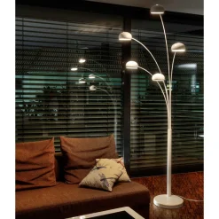 Weiße Stehleuchte 5-flammig - Macaren