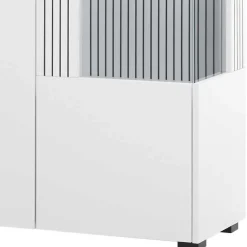 Weiße Vitrine fürs Wohnzimmer - Dualkos