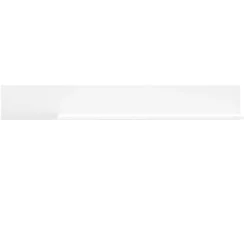 Weiße Wohnzimmerschränke & Wandboard im Set - Dualkos (vierteilig)