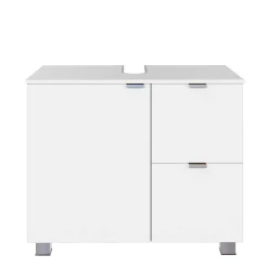 Weißer Bad Unterschrank für Waschbecken - Jendrics