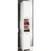 Weißer Badezimmer Hochschrank 2-türig - Gransov