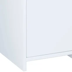 Weißer Badezimmer Hochschrank 2-türig - Gransov