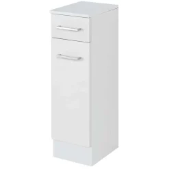 Weißer Badschrank mit Sockel Fuß - Skiranov I
