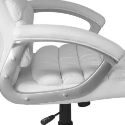 Weißer Bürosstuhl in modernem Design - Vandato