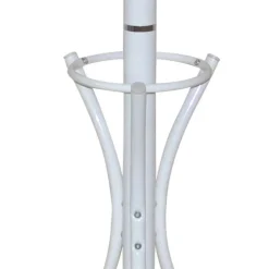 Weißer Garderobenständer aus Metall - Laxela