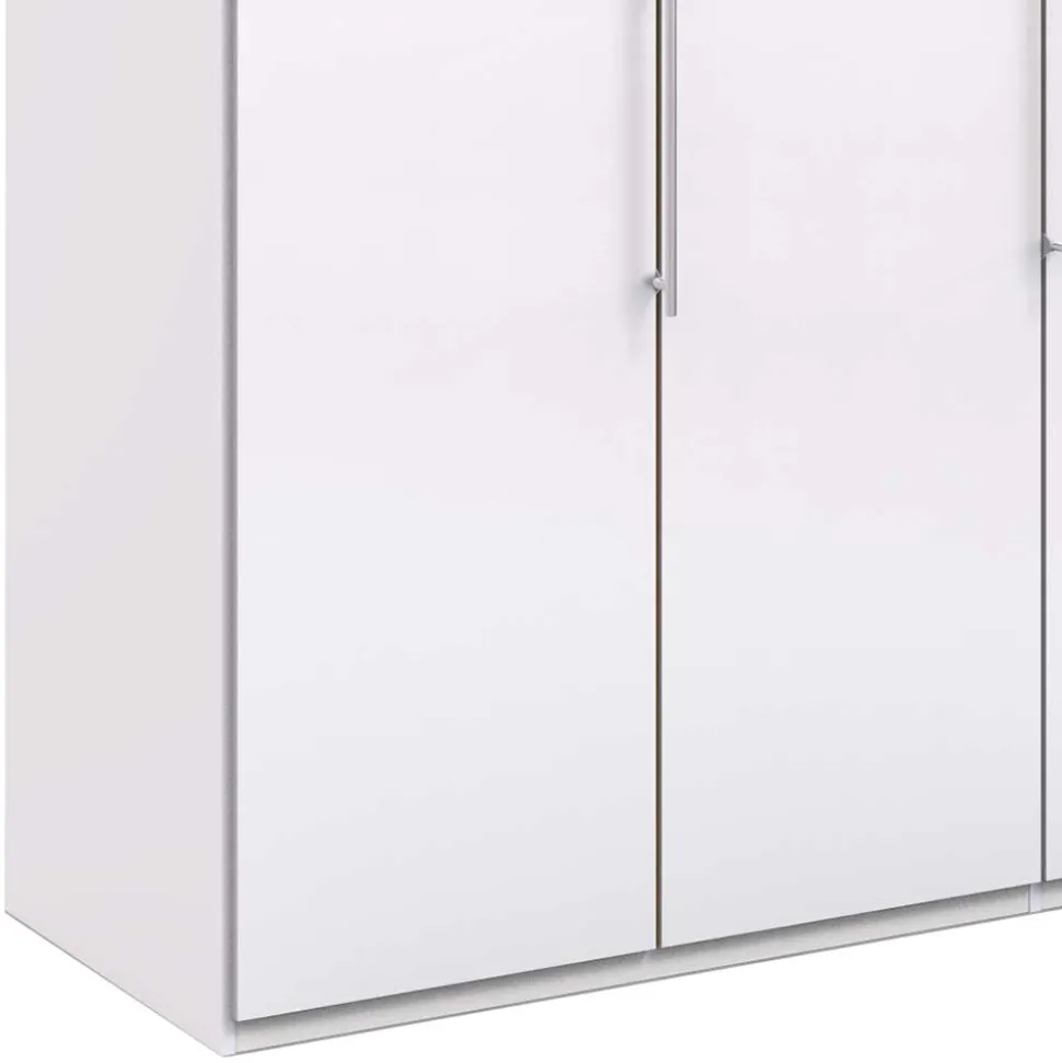 Weißer Kleiderschrank mit 150 cm Breite - Dolienca