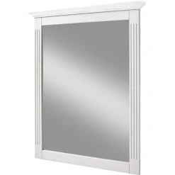 Weißer Landhausspiegel mit Holzrahmen - Kazanova