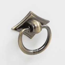 Weißer Nachttisch mit großem Fach - Velriva