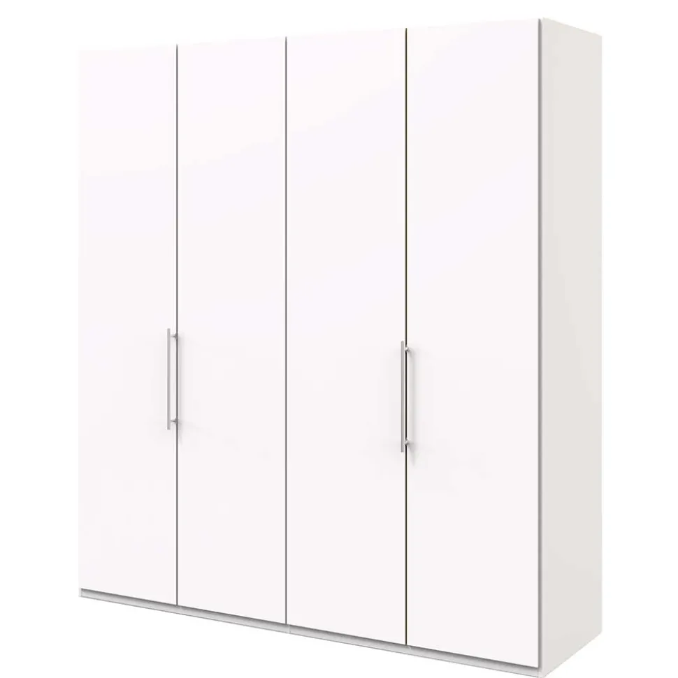 Weißer Schlafzimmer Kleiderschrank mit Falttüren - Donpiave