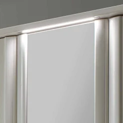 Weißer Schlafzimmerschrank Ronis mit drei Türen