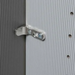 Weißer Schlafzimmerschrank 3-türig - Rhoen