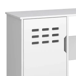 Weißer Schreibtisch im Skandi Design - Naidlas