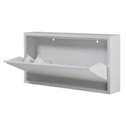 Weißer Schuhschrank für die Wandmontage - Vitalrov