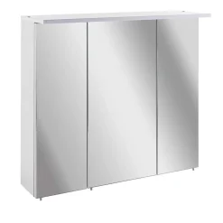 Weißer Spiegelschrank für das Bad - Yuliva