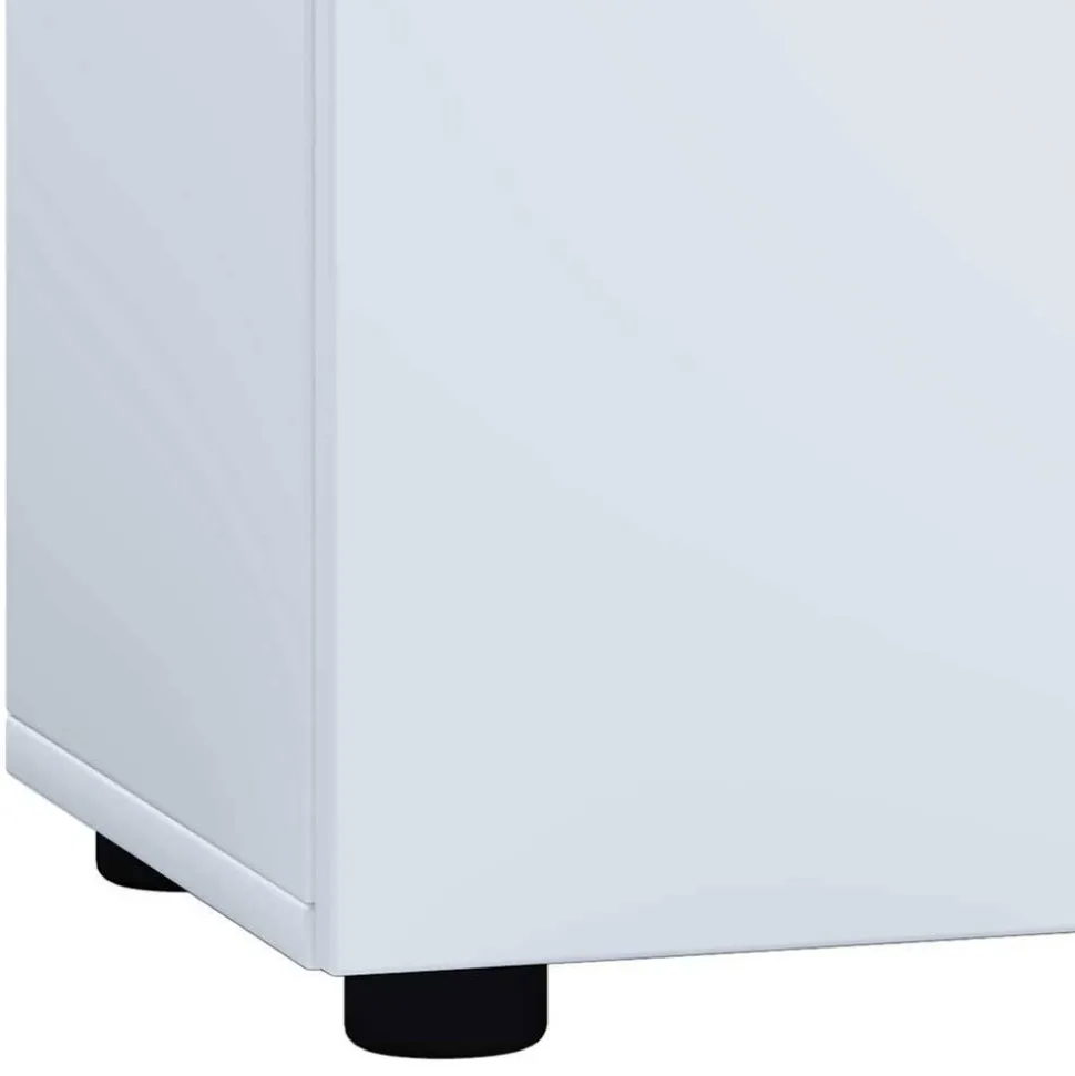 Weißer Unterschrank fürs Waschbecken 60x51x30 cm - Sua