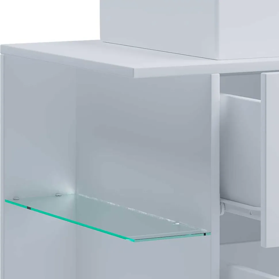 Weißer Waschtisch für die hängende Montage - Ziovarica