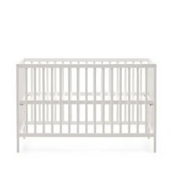 Weißes Babybett mit Rundum-Gitter - Tijong