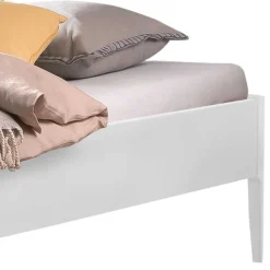Weißes Doppelbett ohne Kopfteil - Meteora